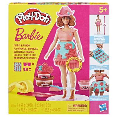 PLAY-DOH BARBIE - FLORALS AND FRINGE