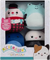 SQUISHMALLOWS - MICROMALLOWS 2.5 INCH 4 PACK - FROG