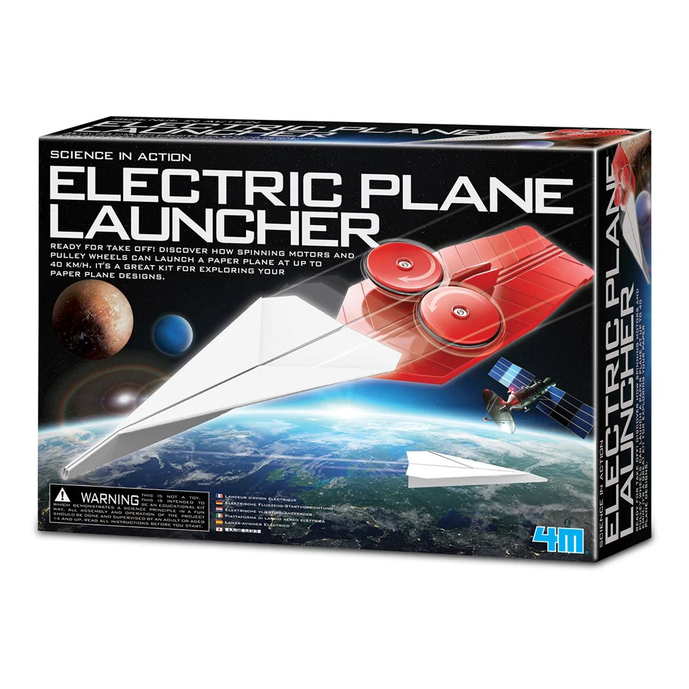4M - ELECTRIC PLANE LAUNCHER - Toyworld Frankston