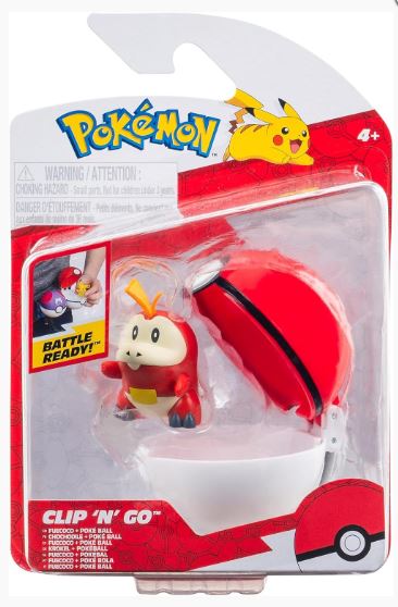 POKEMON CLIP 'N' GO - FUECOCO AND POKE BALL - Toyworld Frankston