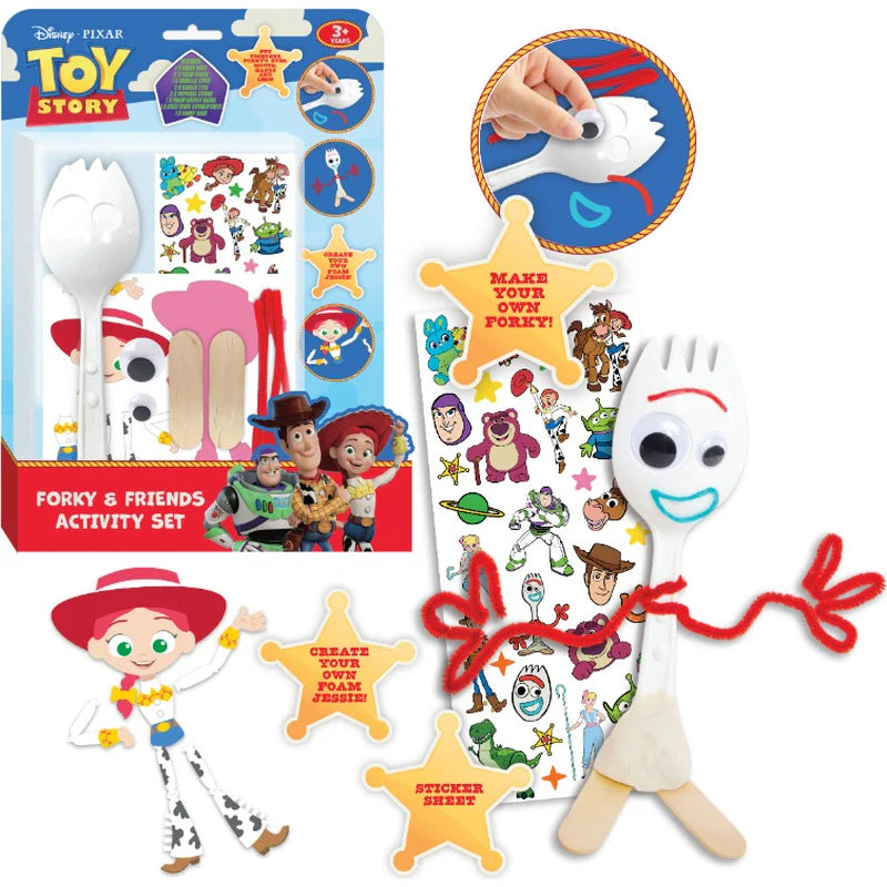 DISNEY PIXAR TOY STORY - FORKY AND FRIENDS ACTIVITY SET