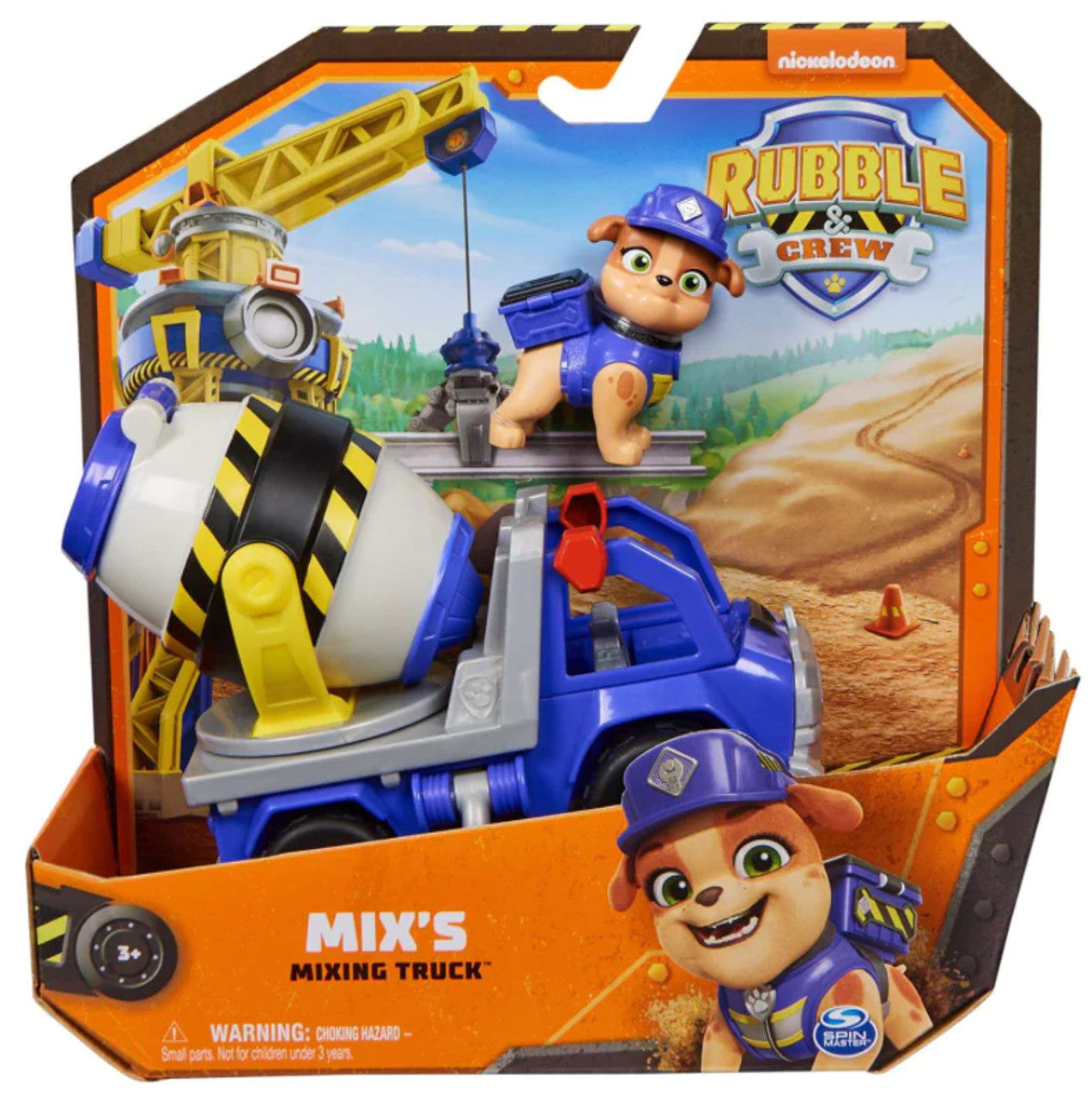 RUBBLE & CREW - MIX'S MIXING TRUCK - Toyworld Frankston
