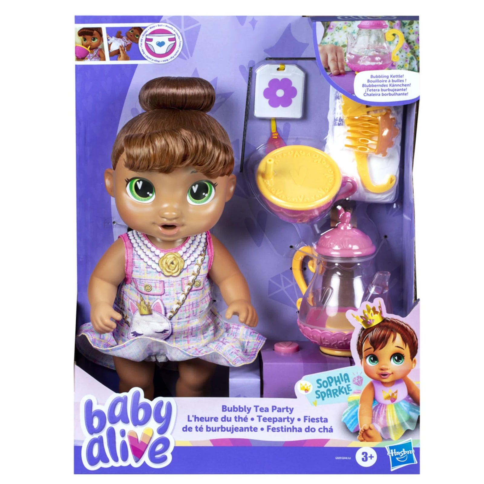 BABY ALIVE BUBBLE TEA PARTY - SOPHIA SPARKLE