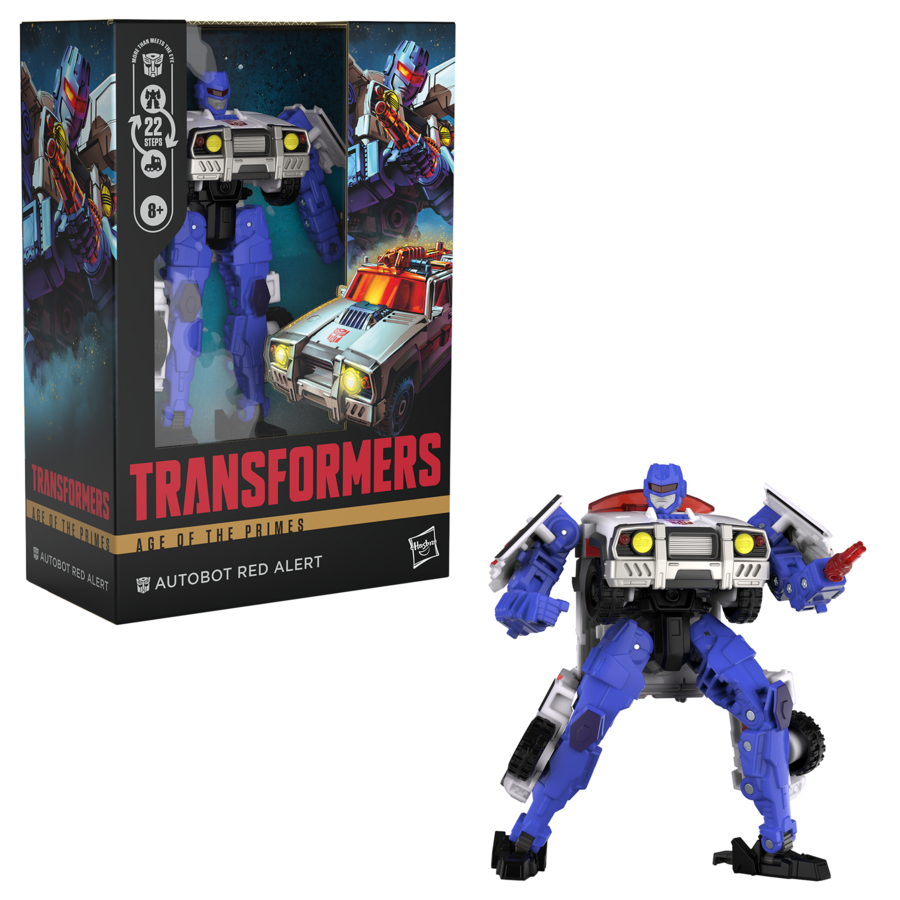 TRANSFORMERS GENERATIONS AGE OF THE PRIMES - VOYAGER CLASS AUTOBOT RED ALERT