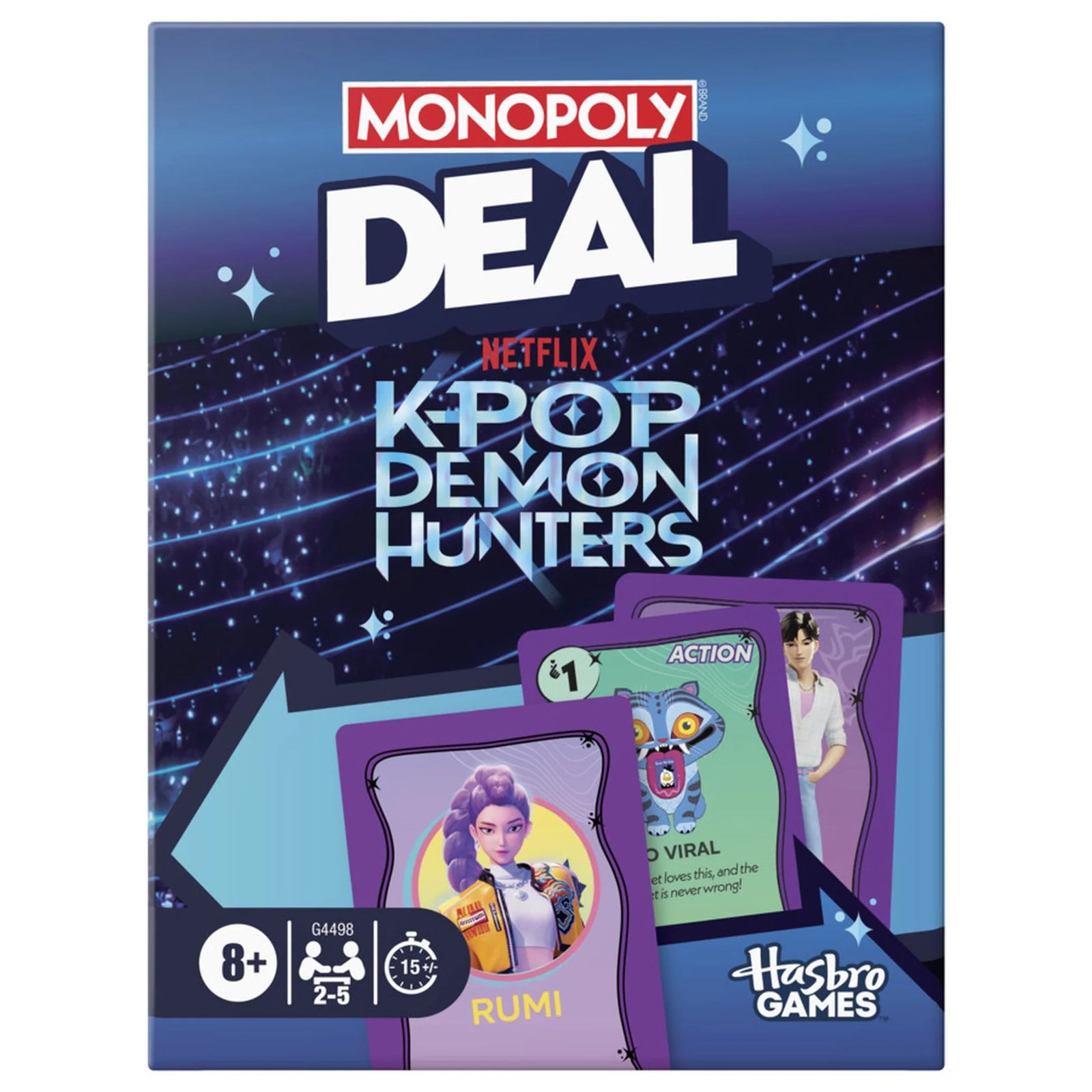 MONOPOLY DEAL KPOP DEMON HUNTERS
