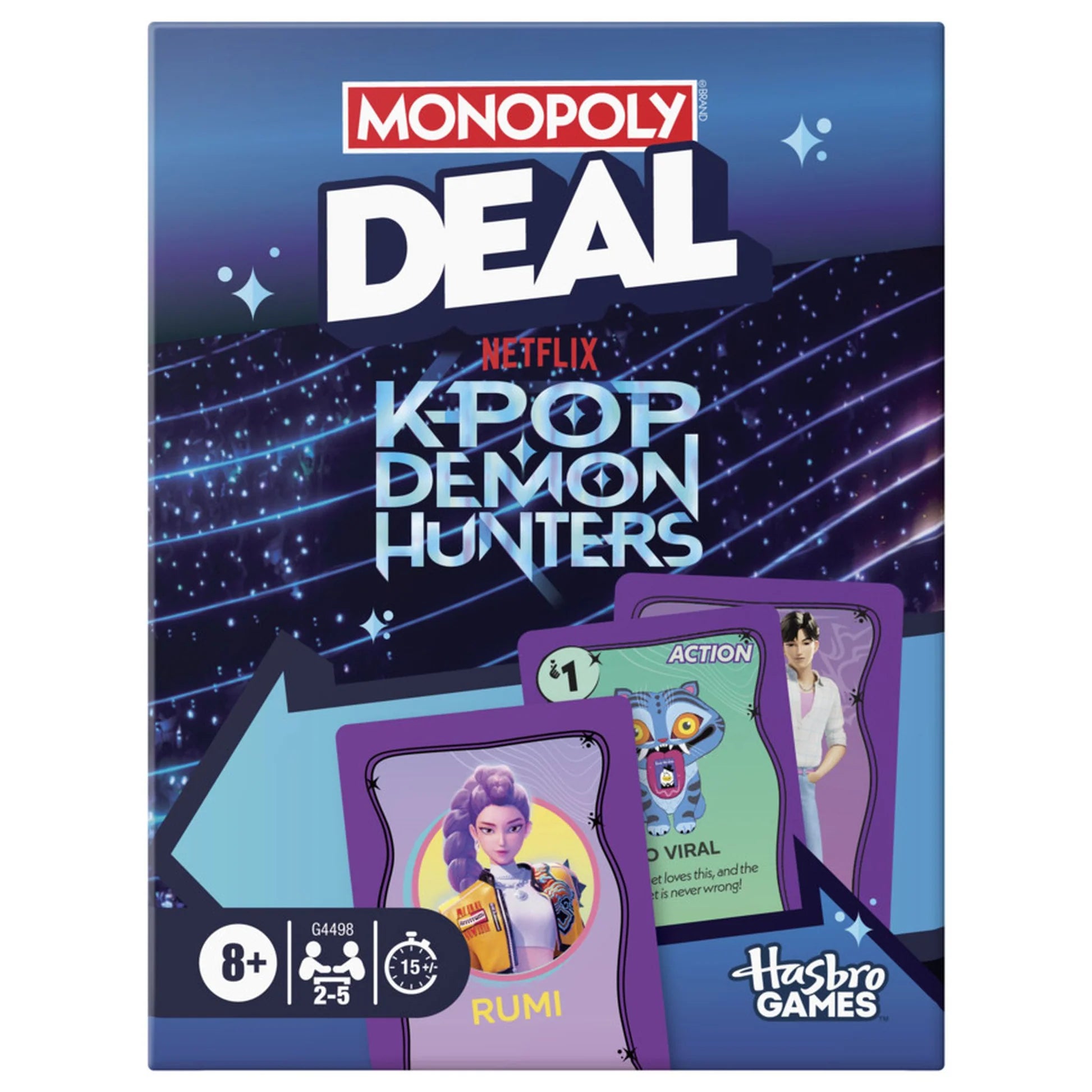 MONOPOLY DEAL KPOP DEMON HUNTERS