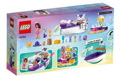 LEGO GABBY'S DOLLHOUSE 10786 GABBY AND MERCAT'S SHIP AND SPA - Toyworld Frankston