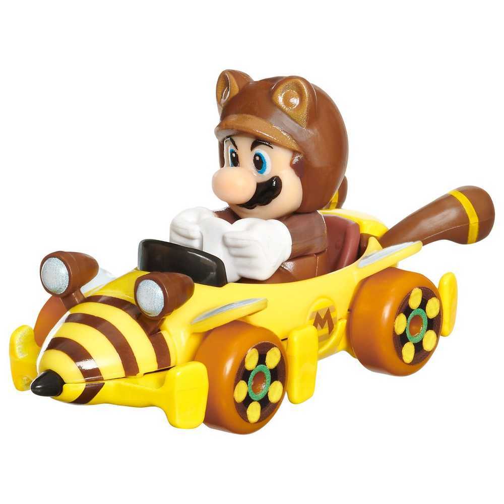 HOT WHEELS MARIO KART ASSORTED - TANOOKI MARIO