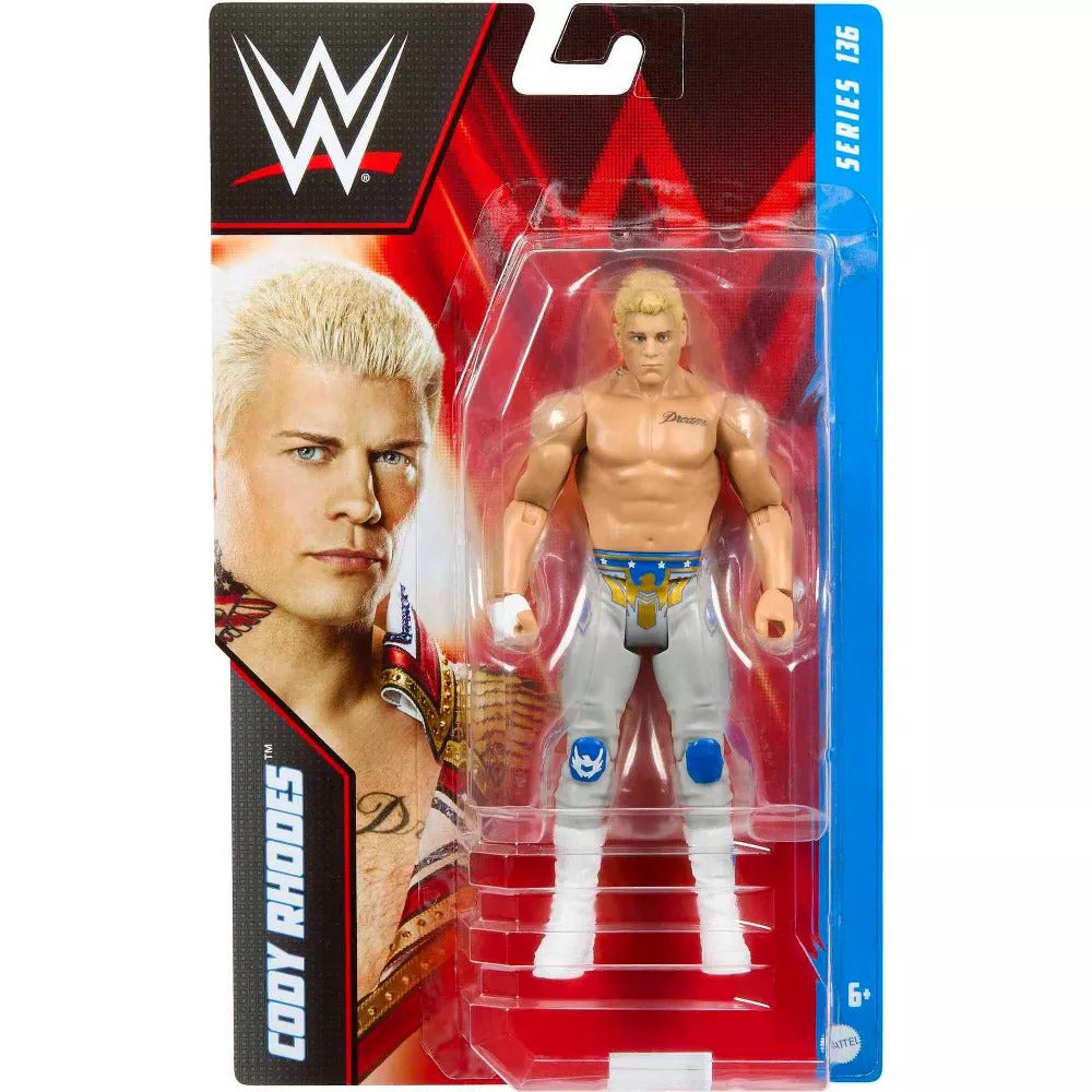 WWE BASIC FIGURE - CODY RHODES - Toyworld Frankston