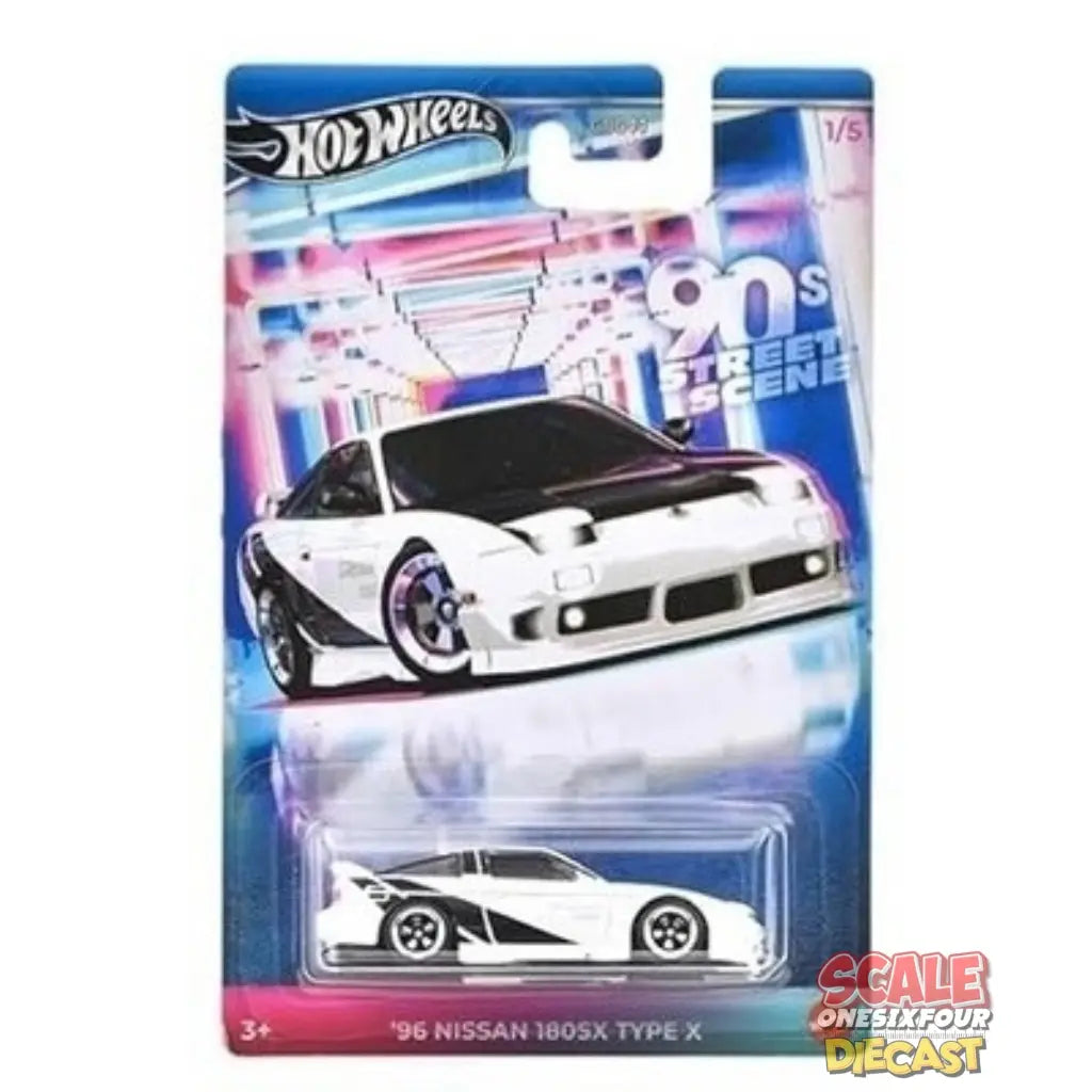HOT WHEELS 90S STREET SCENE - '96 NISSAN 180SX TYPE X - Toyworld Frankston