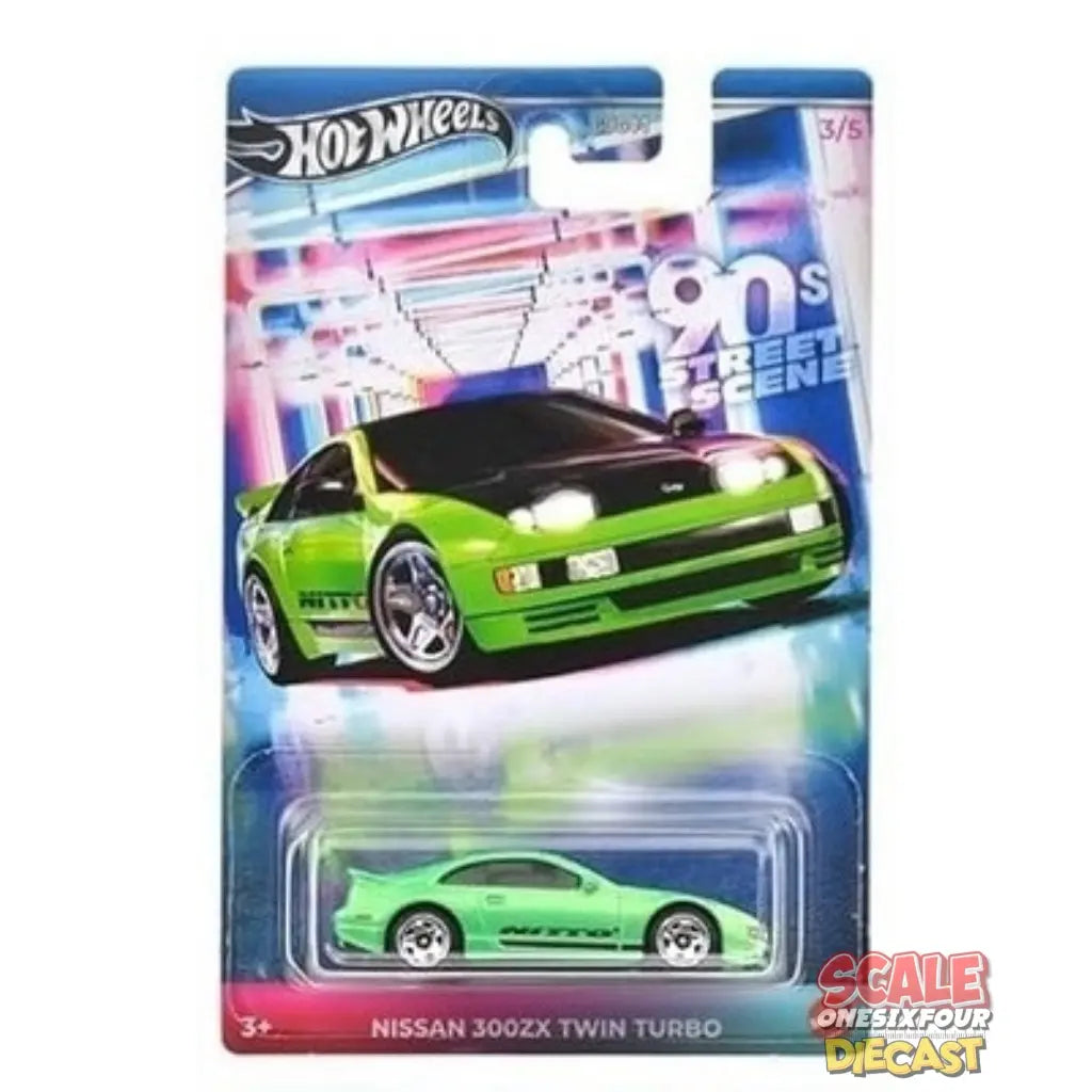 HOT WHEELS 90S STREET SCENE - NISSAN 300ZX TWIN TURBO - Toyworld Frankston