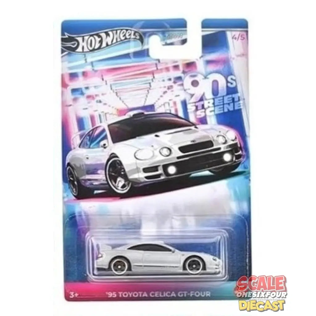 HOT WHEELS 90S STREET SCENE - '95 TOYOTA CELICA GT-FOUR - Toyworld Frankston