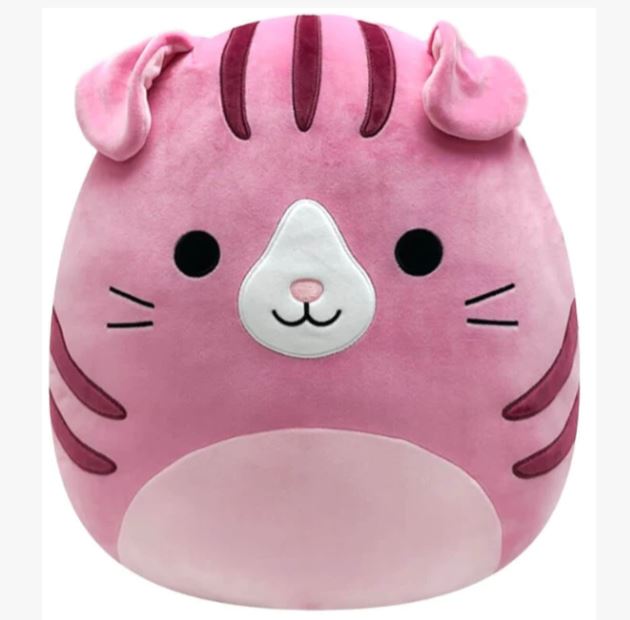SQUISHMALLOWS - 16 INCH PLUSH - GERALDINE THE CAT - Toyworld Frankston