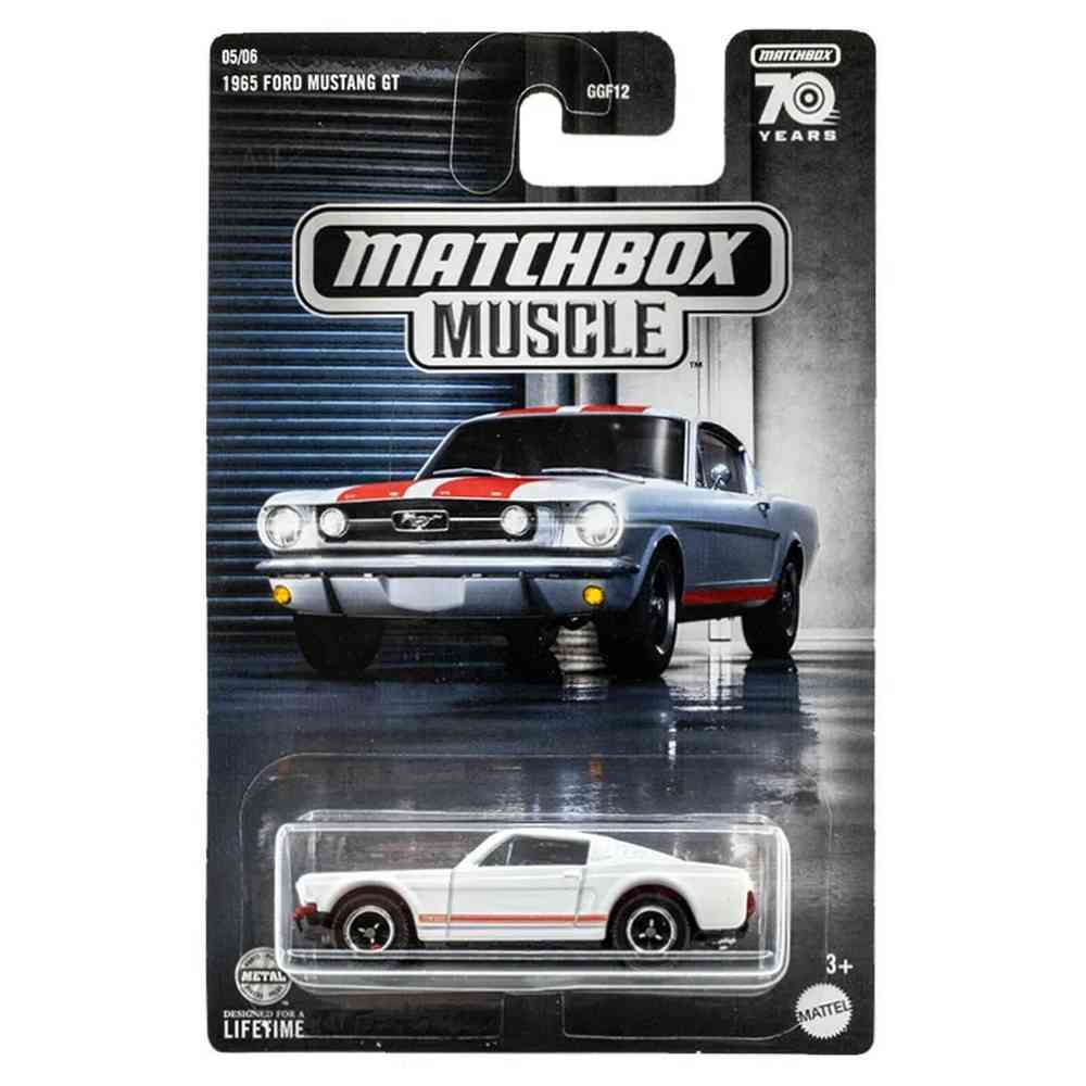 MATCHBOX MUSCLE 1965 FORD MUSTANG GT - Toyworld Frankston