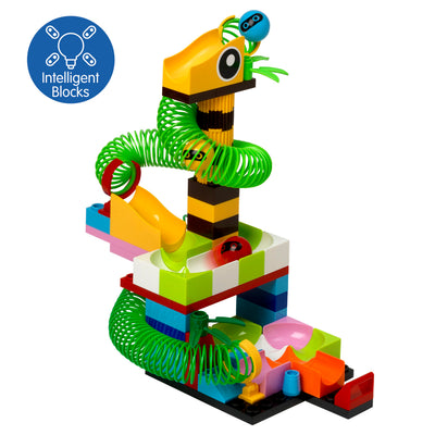 PETERKIN ROLL-A-BLOX GIRAFFE PLAYSET 67PC - Toyworld Frankston