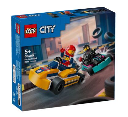 LEGO 60400 CITY - GO-KARTS AND RACE DRIVERS - Toyworld Frankston