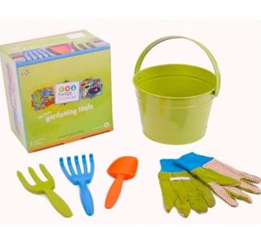 MY FIRST GARDENING TOOLS - GREEN - Toyworld Frankston