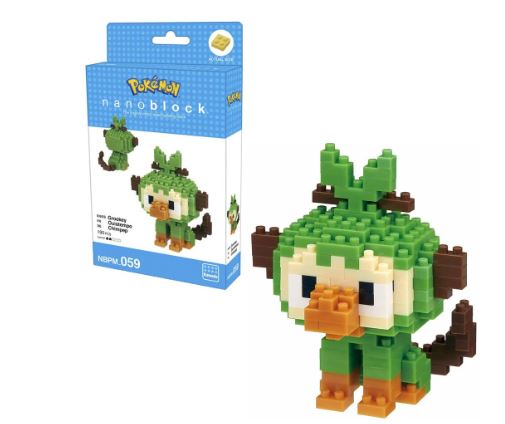 NANOBLOCK - POKEMON - GROOKEY - Toyworld Frankston