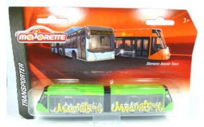 MAJORETTE 1:64 SIEMENS AVENIO TRAM - GREEN - Toyworld Frankston