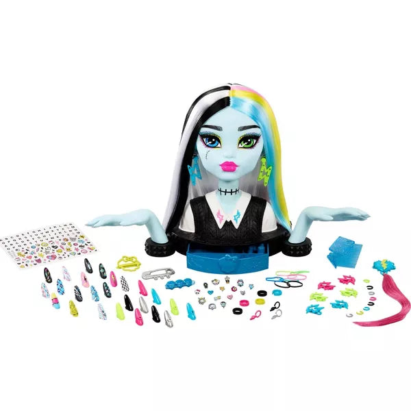 MONSTER HIGH FRANKIE STEIN STYLING HEAD - Toyworld Frankston
