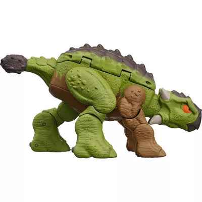 JURASSIC WORLD - FIERCE CHANGERS DOUBLE DANGER GREEN/BROWN - TYRANNOSAURUS REX & ANKYLOSAURUS ACTION FIGURE - Toyworld Frankston