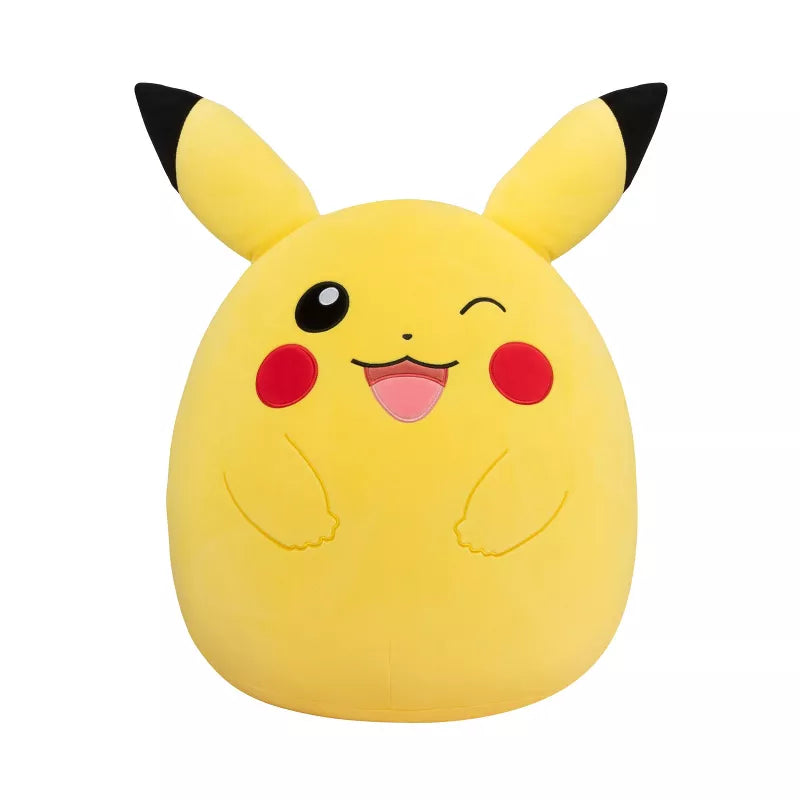 SQUISHMALLOWS -  POKEMON WAVE 3 20 INCH PLUSH - WINKING PIKACHU