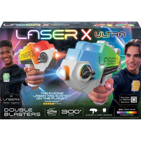 LASER X ULTRA DOUBLE BLASTERS - Toyworld Frankston