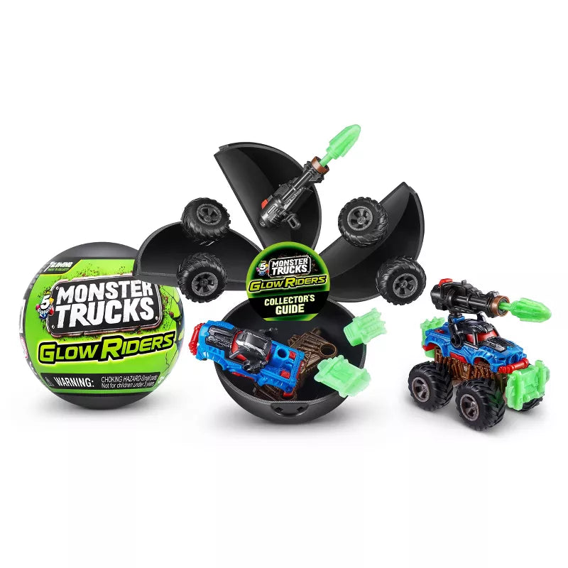 ZURU 5 SURPRISE MONSTER TRUCKS NIGHT RIDERS - Toyworld Frankston