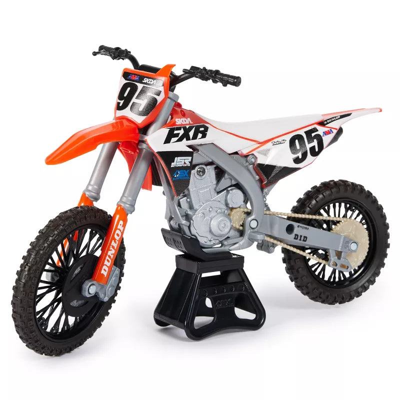 SUPERCROSS 1:10 DIE CAST COLLECTOR MOTORCYCLE - JUSTIN STARLING 95 - Toyworld Frankston
