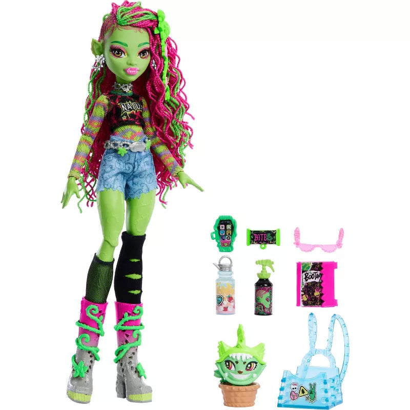 MONSTER HIGH 12.7" VENUS MCFLYTRAP FASHION DOLL - Toyworld Frankston