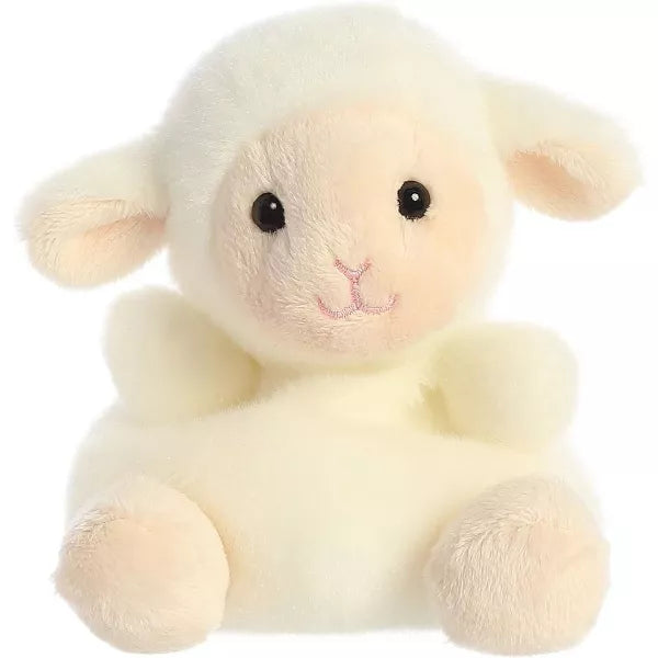 PALM PALS -  WOOLLY LAMB 5" PLUSH - Toyworld Frankston