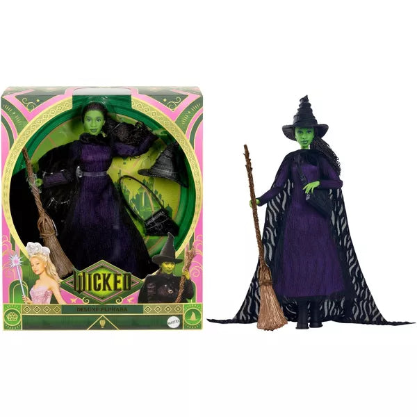 WICKED (2024) - 11" DELUXE ELPHABA  FASHION DOLL - Toyworld Frankston