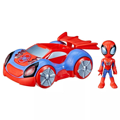 SPIDEY AMAZING FRIENDS - GLOW TECH WEB CRAWLER - SPIDEY - Toyworld Frankston