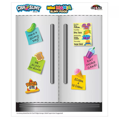CRA-Z-SLIMY - MINI MANIA SLIMY FOOD - GROCERY SET - Toyworld Frankston