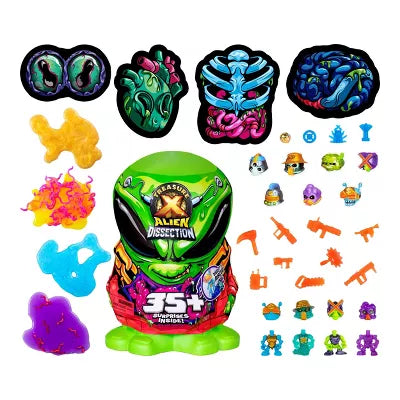 TREASURE X  MEGA ALIEN DISSECTION FIGURE SET - Toyworld Frankston