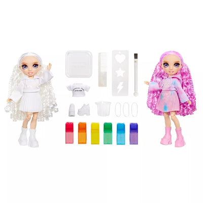 Rainbow High Colour and Create New Theme  Dolls - Purple eyes - Toyworld Frankston