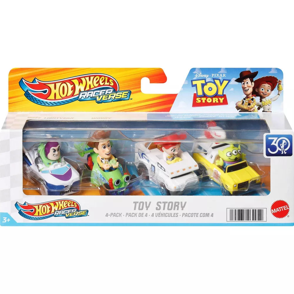 HOTWHEELS RACER VERSE - TOY STORY 4 VEHICLE PACK - Toyworld Frankston
