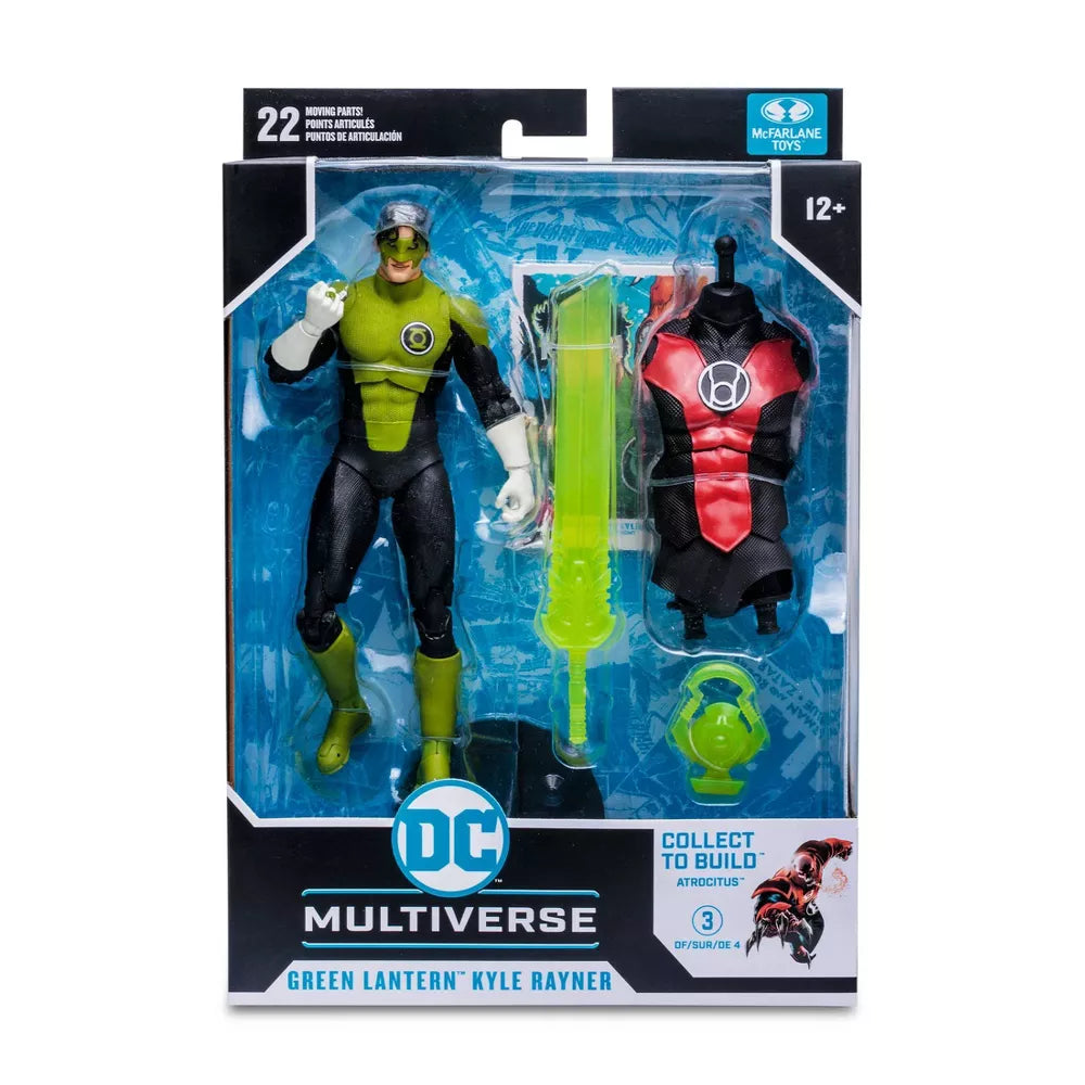DC 7IN FIGURES BLACKEST NIGHT GREEN LANTERN KYLE RAYNER - Toyworld Frankston