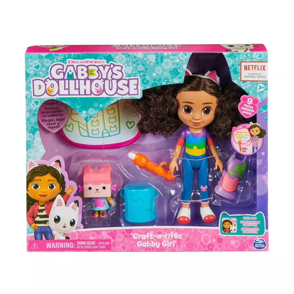 GABBYS DOLLHOUSE CRAFTARIFFIC GABBY GIRL - Toyworld Frankston