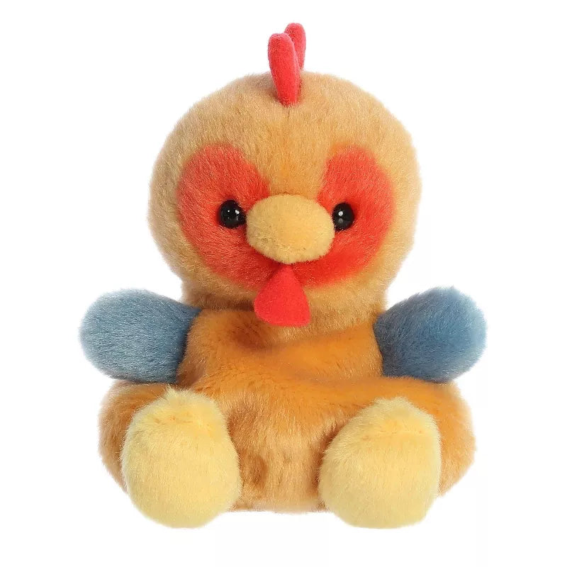 PALM PALS RED ROOSTER 5" PLUSH - Toyworld Frankston