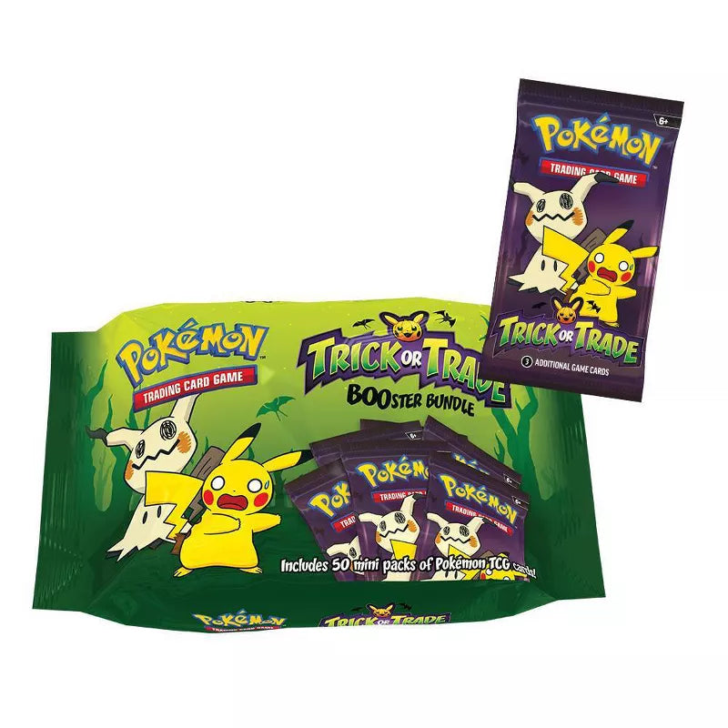 POKEMON TCG SCARLET AND VIOLET - BOO! STER BUNDLE - TRICK OR TRADE - Toyworld Frankston