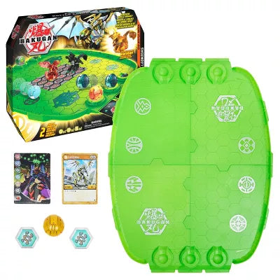 BAKUGAN EVO BATTLE ARENA SEASON 4 WITH EXCLUSIVE LEONIDAS BAKUGAN - Toyworld Frankston