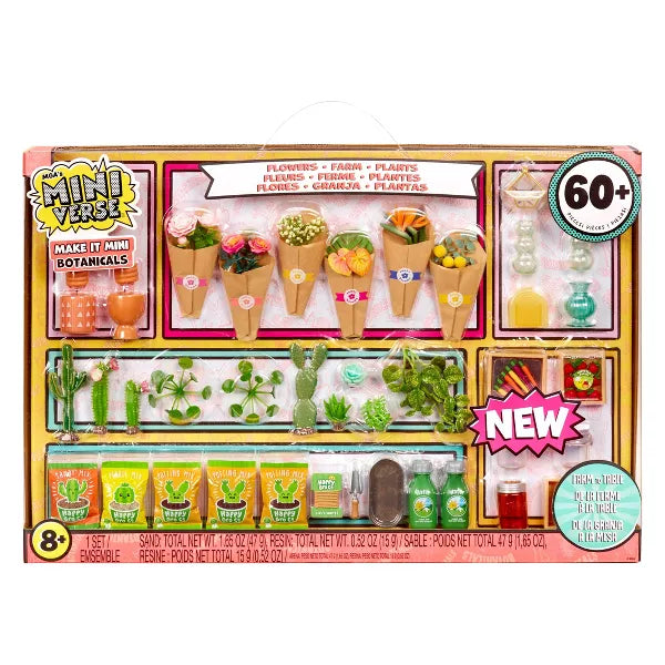 MGA'S MINIVERSE MAKE IT MINI BOTANICALS DELUXE SET - Toyworld Frankston