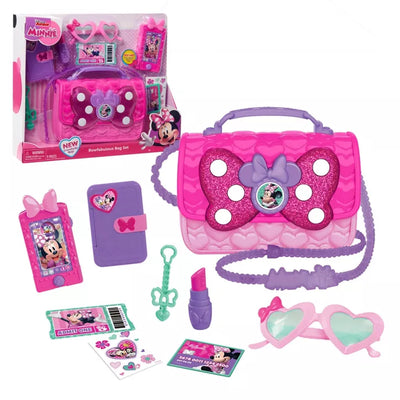 MINNIE MOUSE BOWFABULOUS BAG SET - 7 PIECE - Toyworld Frankston
