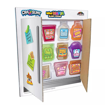 CRA-Z-SLIMY - MINI MANIA SLIMY FOOD - GROCERY SET - Toyworld Frankston