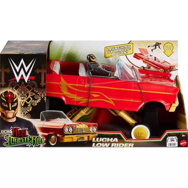 WWE  RAY MYSTERIO LUCHA LOW RIDER VEHICLE - Toyworld Frankston