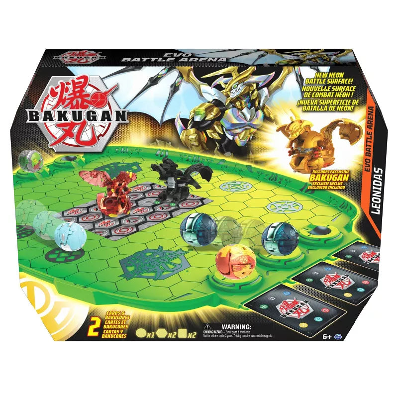 BAKUGAN EVO BATTLE ARENA SEASON 4 WITH EXCLUSIVE LEONIDAS BAKUGAN - Toyworld Frankston