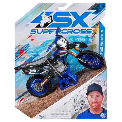SUPERCROSS 1:10 DIE CAST COLLECTOR MOTORCYCLE - RYAN VILLOPOTO 2 - Toyworld Frankston
