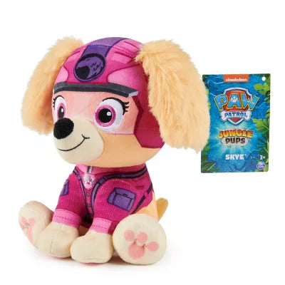 PAW PATROL JUNGLE PUPS - SKYE 20CM PLUSH - Toyworld Frankston