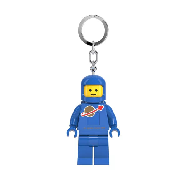 LEGO SPACEMAN BLUE KEYRING LIGHT - Toyworld Frankston